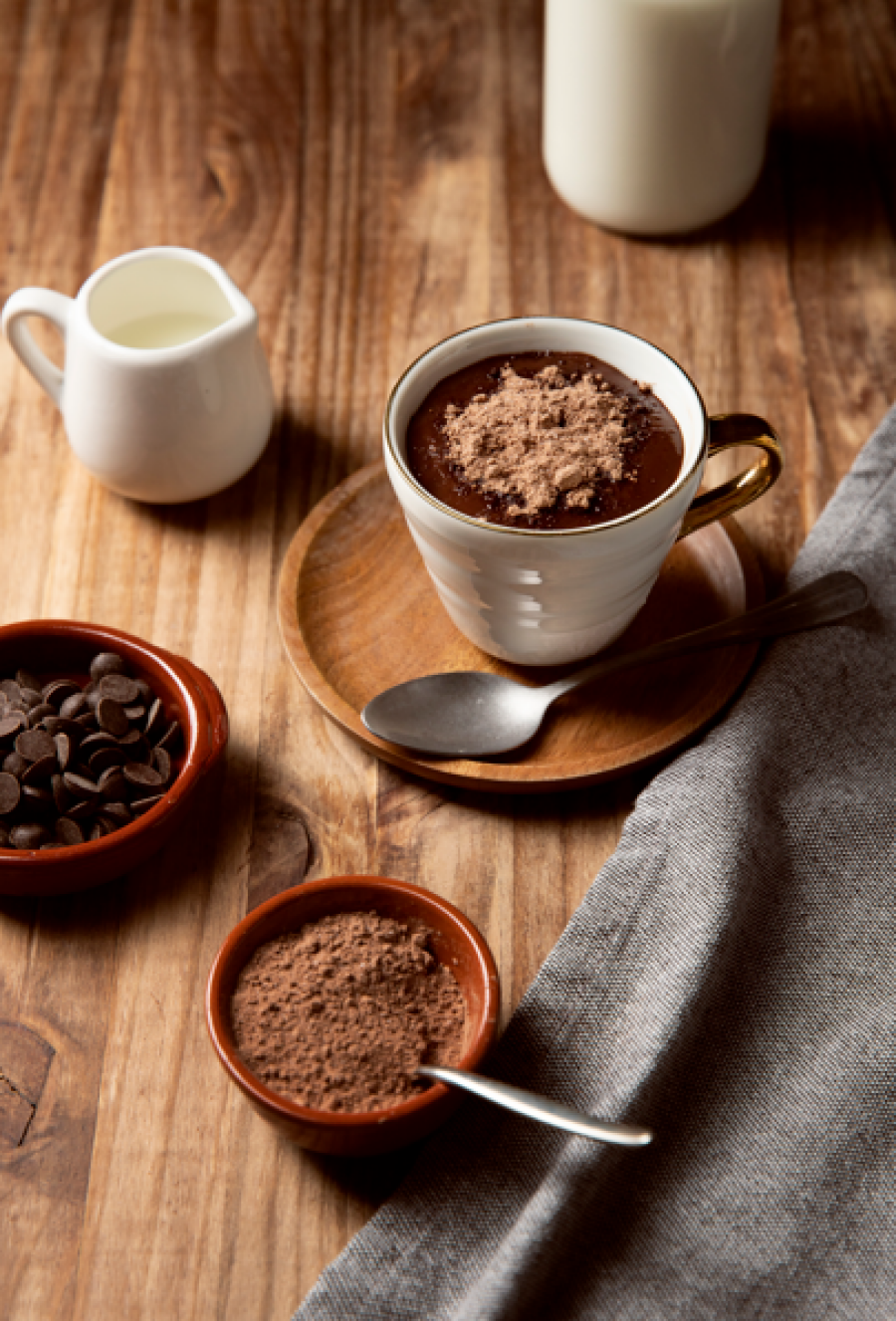 Imagem chocolate bebida